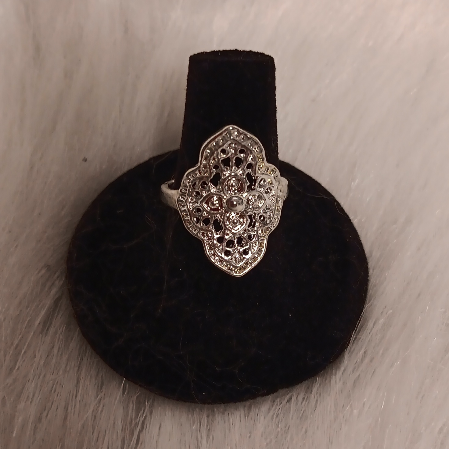 Silver Designed Ring